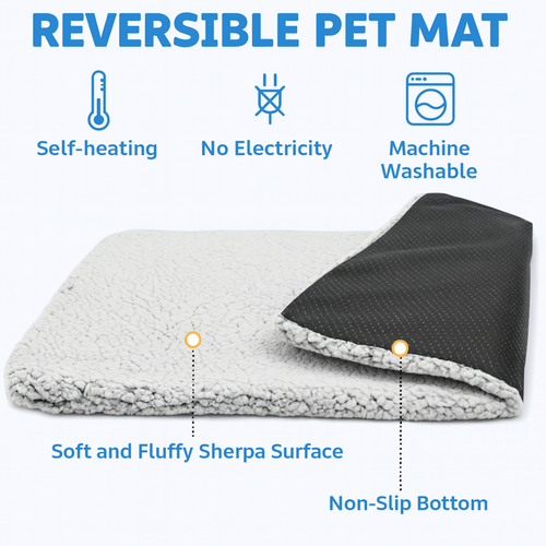 Self-Heating Pet bed
