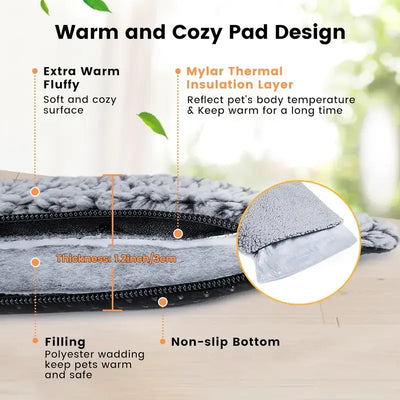Self-Heating Pet bed